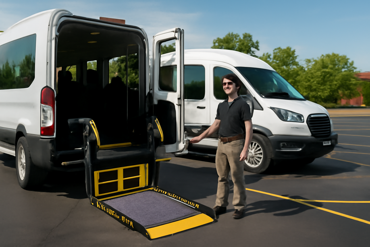 Vehicles ensuring safe accessibility transportation