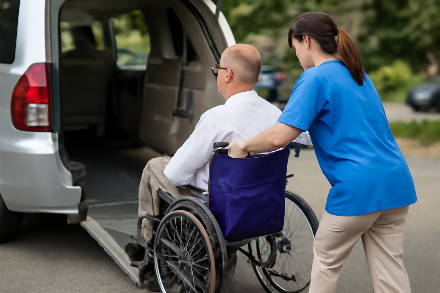 Drivers trained to handle mobile accessibility type of equipment with first aid & CPR certifications to ensure each trip is handled with care & responsibility